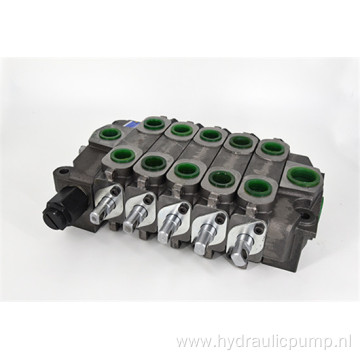 Multi-port multi-way hydraulic valve